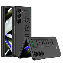 Load image into Gallery viewer, Ultra-Slim Samsung Galaxy Z Fold 5 Case with Front Screen Tempered Glass Protector & Wrist Band - mycasety2023 Mycasety