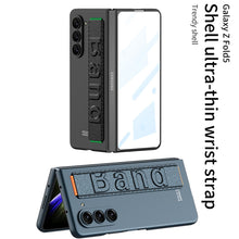 Load image into Gallery viewer, Ultra-Slim Samsung Galaxy Z Fold 5 Case with Front Screen Tempered Glass Protector & Wrist Band - mycasety2023 Mycasety