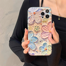 Load image into Gallery viewer, Oil Painting Flower iPhone Series Phone Case - mycasety2023 Mycasety