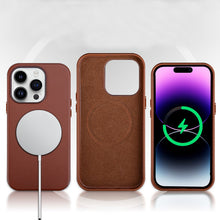 Load image into Gallery viewer, Custom Name Letters Leather Phone Case For iPhone 13 14 14ProMax - mycasety2023 Mycasety