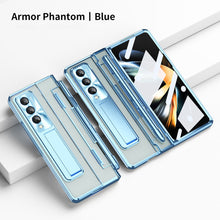 Load image into Gallery viewer, Enhanced Version of Armor Phantom Hinge Folding Shell Case For Samsung Galaxy Z Fold3 Fold4 Fold5 5G With Screen Protector