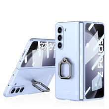 Load image into Gallery viewer, Luxury All-inclusive Ring Holder Phone Case With Back Screen Protector For Samsung Galaxy Z Fold 5/4/3 5G - mycasety2023 Mycasety