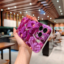 Load image into Gallery viewer, Oil Painting Retro Flower Phone Case Shockoroof Camera Protection Soft Back Cover For iPhone - mycasety2023 Mycasety