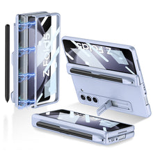Load image into Gallery viewer, Magnetic Hinge S Pen Slot Ultra-Thin Phone Case For Samsung Galaxy Z Fold 5/4/3 5G - mycasety2023 Mycasety
