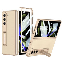 Load image into Gallery viewer, Luxury All-inclusive invisible Bracket Phone Case With Back Screen Protector For Samsung Galaxy Z Fold 5/4/3 5G - mycasety2023 Mycasety