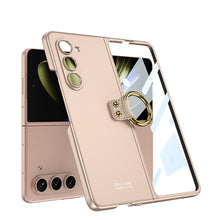 Load image into Gallery viewer, Ultra-thin All-inclusive Ring Holder Protective Cover With Back Screen Protector For Samsung Galaxy Z Fold 5/4/3 5G - mycasety2023 Mycasety