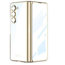 Load image into Gallery viewer, Transparent Electroplating Double-sided Protective Phone Case For Samsung Galaxy Z Fold 5/4/3 5G - mycasety2023 Mycasety