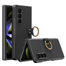 Load image into Gallery viewer, All-inclusive Ring Holder Protective Leather Cover For Samsung Galaxy Z Fold 5/4/3 5G - mycasety2023 Mycasety