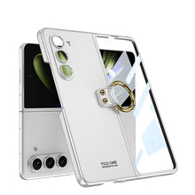 Load image into Gallery viewer, Ultra-thin All-inclusive Ring Holder Protective Cover With Back Screen Protector For Samsung Galaxy Z Fold 5/4/3 5G - mycasety2023 Mycasety
