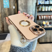 Load image into Gallery viewer, Electroplating iPhone Case with Camera Lens Protector Film - mycasety2023 Mycasety