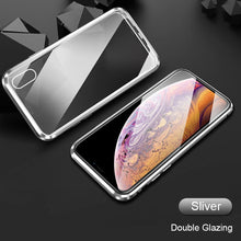 Load image into Gallery viewer, Magnetic Double Sided Tempered Glass Case For iPhone