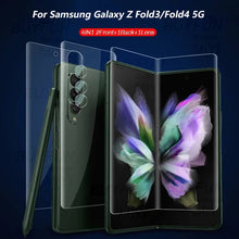 Load image into Gallery viewer, High-End Protective HD Hydrogel Film 4PCS - Samsung Galaxy Z Fold3 Fold4 Fold5 - Mycasety Mycasety
