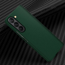 Load image into Gallery viewer, Luxurious Carbon Fiber Shockproof Galaxy Z Fold Phone Case
