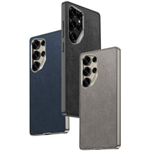 Load image into Gallery viewer, Leather Shockproof Phone Case For Galaxy S25 S24 S23 Ultra
