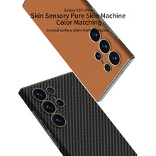 Load image into Gallery viewer, Leather Shockproof Phone Case With Bracket For Galaxy S25 S24 S23 Ultra
