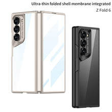 Load image into Gallery viewer, Transparent Frosted Shockproof Phone Case With Back Screen Protector For Galaxy Z Fold 6
