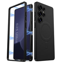 Load image into Gallery viewer, Magnetic 2 in 1 Shockproof Leather Phone Case For Galaxy S25 Ultra
