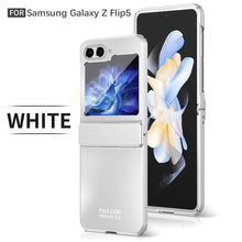 Load image into Gallery viewer, Frosted Plating Phone Case For Samsung Galaxy Z Flip5 Flip4 Flip3 5G
