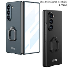 Load image into Gallery viewer, Luxury Shockproof Phone Case With Ring Holder For Galaxy Z Fold 6
