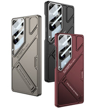 Load image into Gallery viewer, Full Lens Protection Phone Case With Holder For Galaxy S25 S24 S23 Ultra
