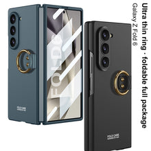 Load image into Gallery viewer, Luxury Leather Shockproof Phone Case With Back Screen Protector For Galaxy Z Fold6
