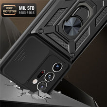 Load image into Gallery viewer, Armor Anti-fall Invisible Bracket Lens Protective Case For Samsung
