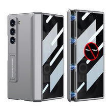Load image into Gallery viewer, Magnetic Hinge Hidden Bracket All-included Case With Back Screen Protector For Galaxy Z Fold 6/5/4/3
