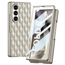 Load image into Gallery viewer, Luxurious Leather Shockproof Phone Case With Screen Protector For Galaxy Z Fold6
