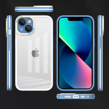 Load image into Gallery viewer, Premium Transparent Air-bag Protection iPhone Case With Lens Protective Film
