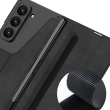 Load image into Gallery viewer, Luxurious Suede Cover Shockproof Phone Case With Screen Protector and Pen Slot For Galaxy Z Fold 6/5/4/3

