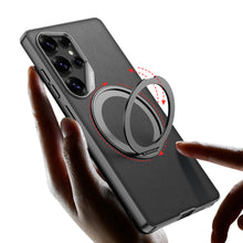 Load image into Gallery viewer, Electroplated Leather Shockproof Phone Case For Galaxy S25 S24 S23 Ultra
