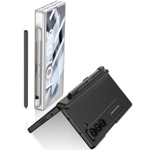 Load image into Gallery viewer, Magnetic Hinge Pen Slot Shockproof Phone Case With Screen Protector For Galaxy Z Fold 6
