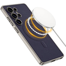Load image into Gallery viewer, Magnetic 2 in 1 Shockproof Leather Phone Case For Galaxy S25 Ultra
