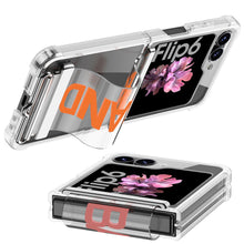 Load image into Gallery viewer, Luxury Anti-fall Protective Phone Case With Wrist Strap Bracket For Galaxy Z Flip6 Flip5 Flip4
