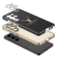 Load image into Gallery viewer, Deer Pattern Leather Shockproof Phone Cover For Galaxy S25 Ultra

