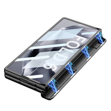 Load image into Gallery viewer, Transparent Magnetic Hinge Bracket Shockproof Phone Case With Screen Protector For Galaxy Z Fold6
