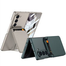 Load image into Gallery viewer, Magnetic Card Holder Shockproof Phone Case With Screen Protector For Galaxy Z Fold 6/5/4/3

