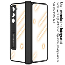 Load image into Gallery viewer, Transparent Magnetic Hinge Bracket Shockproof Phone Case With Screen Protector For Galaxy Z Fold 6/5/4
