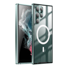 Load image into Gallery viewer, Magnetic Magsafe Metal Case for Samsung Galaxy S24 S23 S22 S21 Ultra Plus Note20 Ultra - Mycasety Mycasety
