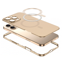 Load image into Gallery viewer, Magnetic 2 in 1  Shockproof iPhone Case With Magsafe With Touch Control Buttons
