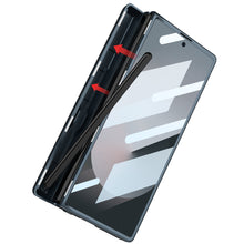 Load image into Gallery viewer, Magnetic Pen Box Shockproof Leather Phone Case With Screen Glass Protector For Galaxy Z Fold 6/5/4/3
