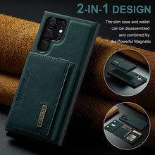 Load image into Gallery viewer, Luxury Magnetic Leather All-inclusive Protective Cover With Card Holder For Samsung Galaxy - Mycasety Mycasety
