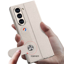 Load image into Gallery viewer, Luxurious Leather Cover Shockproof Phone Case With Screen Protector For Galaxy Z Fold6
