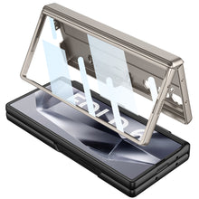 Load image into Gallery viewer, Magnetic Hinge Bracket Shockproof Phone Case With Back Screen Protector For Galaxy Z Fold6
