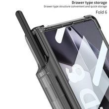 Load image into Gallery viewer, Magnetic Shockproof Phone Case With Screen Glass Protector &amp; Pen Box Hinge For Galaxy Z Fold 6/5
