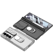 Load image into Gallery viewer, Magnetic Armor Lens Protective Shockproof Phone Case With Screen Protector For Galaxy Z Fold6
