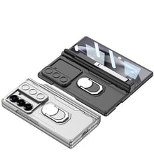 Load image into Gallery viewer, Magnetic Armor Lens Protective Shockproof Phone Case With Screen Protector For Galaxy Z Fold6
