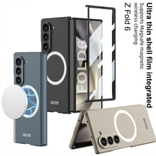Load image into Gallery viewer, Luxury Shockproof Magnetic Phone Case With Screen Protector For Galaxy Z Fold 6
