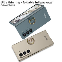 Load image into Gallery viewer, Luxury Leather Shockproof Phone Case With Back Screen Protector For Galaxy Z Fold6
