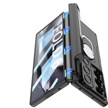 Load image into Gallery viewer, Magnetic Armor Lens Protective Shockproof Phone Case With Screen Protector For Galaxy Z Fold6
